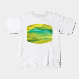 Jungle Green Galaxy Kids T-Shirt